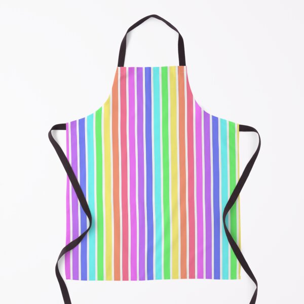 Item preview, Vertical Rainbow and White Stripes designed and sold by BeJolley.