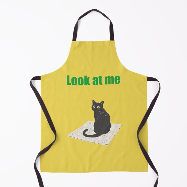 Item preview, Humorous cat art : Look at me Yellow version designed and sold by TheGrandLordCat.