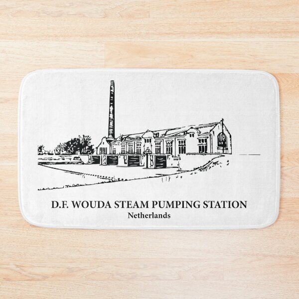 Item preview, D.F. Wouda Steam Pumping Station - Netherlands designed and sold by Lakeric Cityscapes.