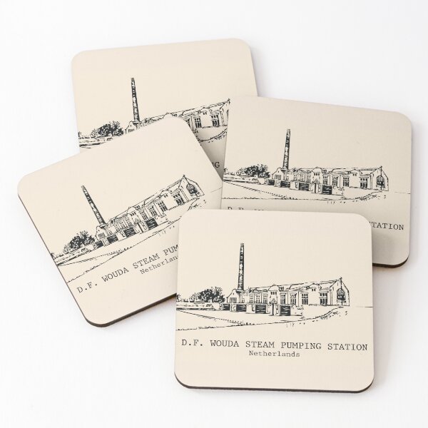 Item preview, D.F. Wouda Steam Pumping Station - Netherlands designed and sold by Lakeric Cityscapes.