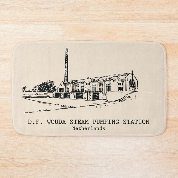 Item preview, D.F. Wouda Steam Pumping Station - Netherlands designed and sold by Lakeric Cityscapes.