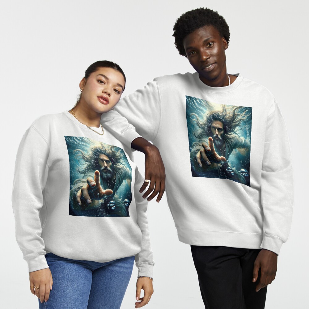 Item preview, Pullover Sweatshirt designed and sold by phatpuppyart.