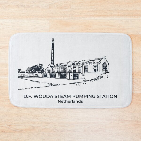 Item preview, D.F. Wouda Steam Pumping Station - Netherlands designed and sold by Lakeric Cityscapes.