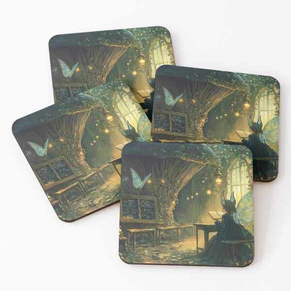 Item preview, The Enchanted Mushroom Academy: Where Fairies Learn Magic designed and sold by SporeandCanvas.