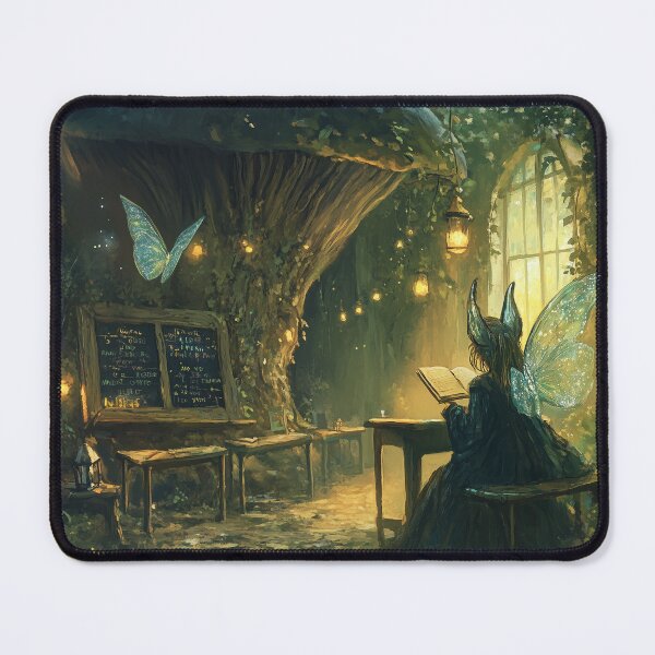 Item preview, The Enchanted Mushroom Academy: Where Fairies Learn Magic designed and sold by SporeandCanvas.