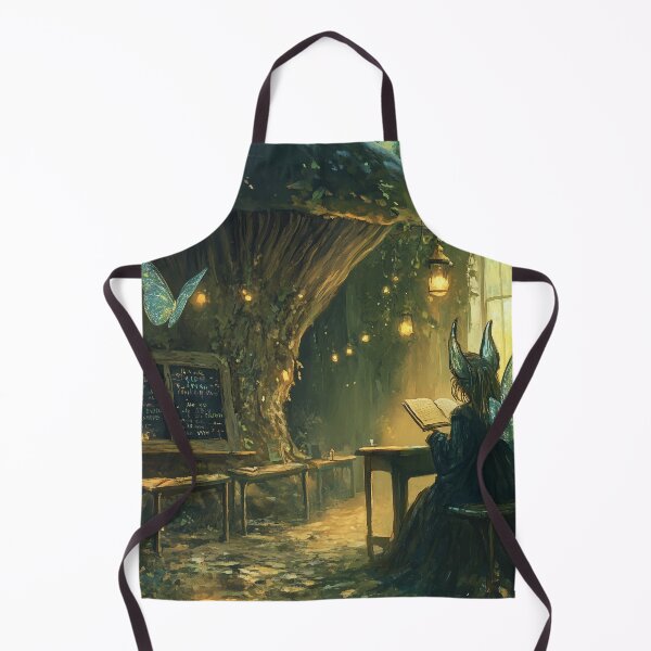 Item preview, The Enchanted Mushroom Academy: Where Fairies Learn Magic designed and sold by SporeandCanvas.
