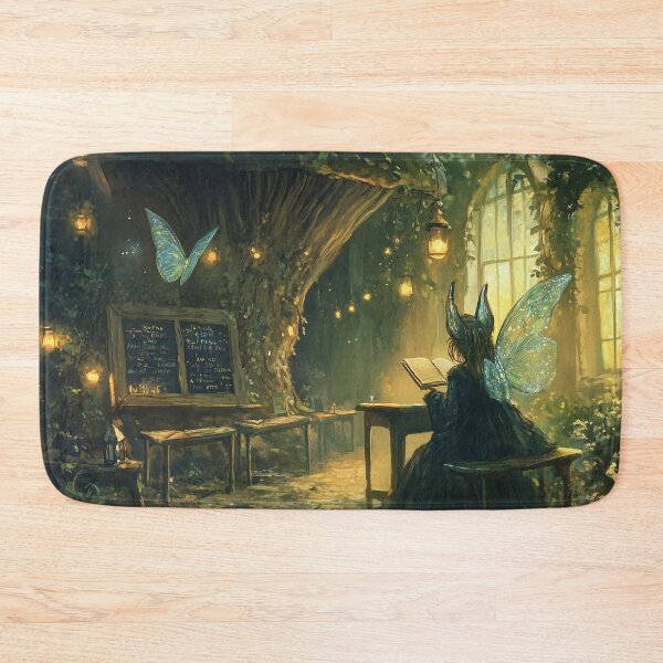 Item preview, The Enchanted Mushroom Academy: Where Fairies Learn Magic designed and sold by SporeandCanvas.