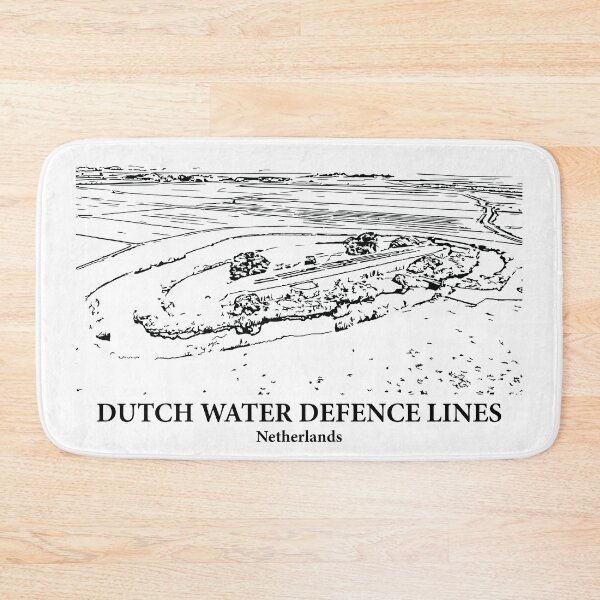 Item preview, Dutch Water Defence Lines - Netherlands designed and sold by Lakeric Cityscapes.