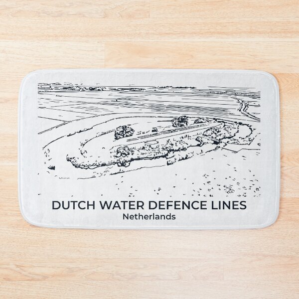 Item preview, Dutch Water Defence Lines - Netherlands designed and sold by Lakeric Cityscapes.