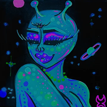 Artwork thumbnail, Alien Monroe by sofjac