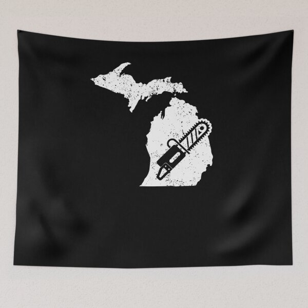 Item preview, Funny Chainsaw Shirts Michigan Logger Shirt Logging designed and sold by shoppzee.