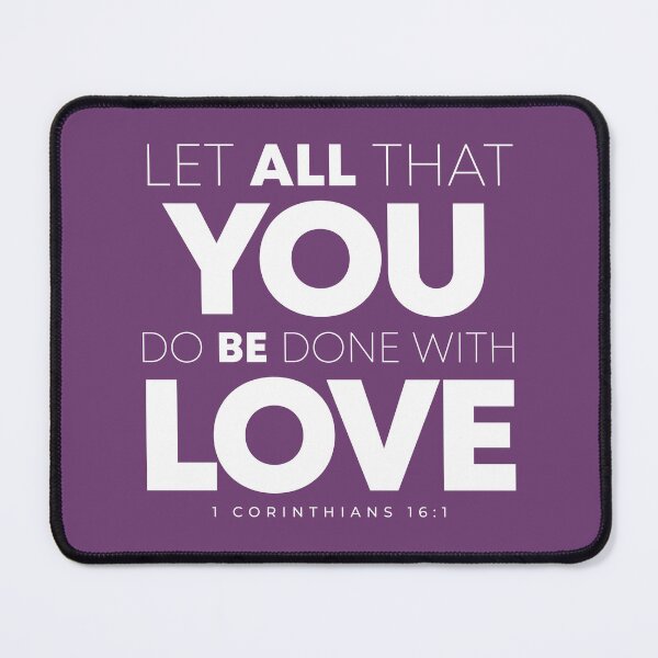 Item preview, 1 Corinthians 16:1 designed and sold by alegnacreates.