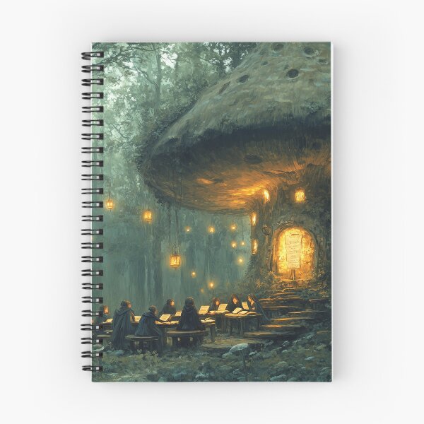 Item preview, A Magical Classroom in the Forest designed and sold by SporeandCanvas.