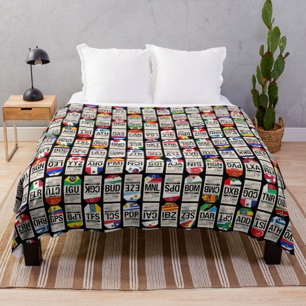 Item preview, Vintage Luggage Tags Mosaic designed and sold by travelwitheric.