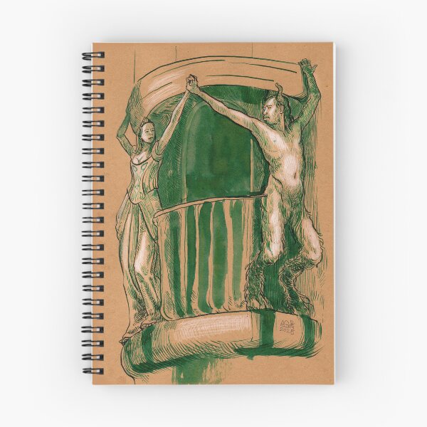 Item preview, Caryatids on balcony designed and sold by TerezaAndFranz.