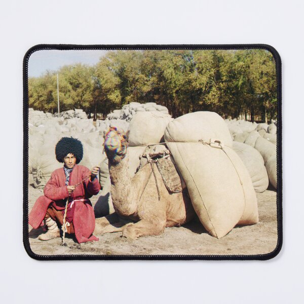 Item preview, Turkmen with camel designed and sold by 19th Century in Color.