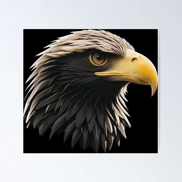 Item preview, ROYAL EAGLE (BLACK) designed and sold by Marlon Oseguera.