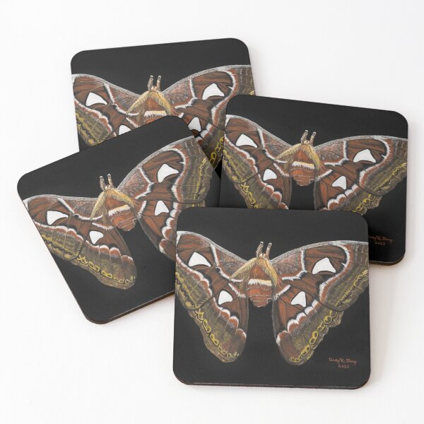 Item preview, Atlas Moth designed and sold by CindyKGuyArt.
