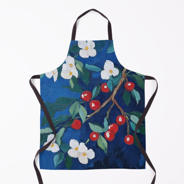 Item preview, Cherry fruit | Post-impressionist painting style designed and sold by ComicsFactory.
