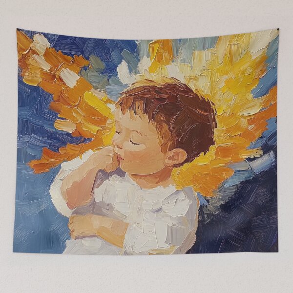 Item preview, Cherubim | Post-impressionist painting style designed and sold by ComicsFactory.
