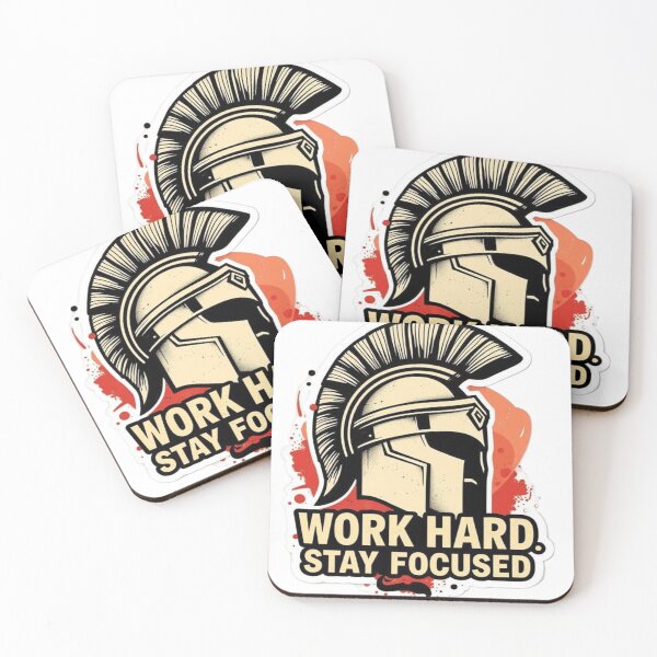 Item preview, Grind and Glow: Work Hard, Stay Focused designed and sold by Lucky-Spring.