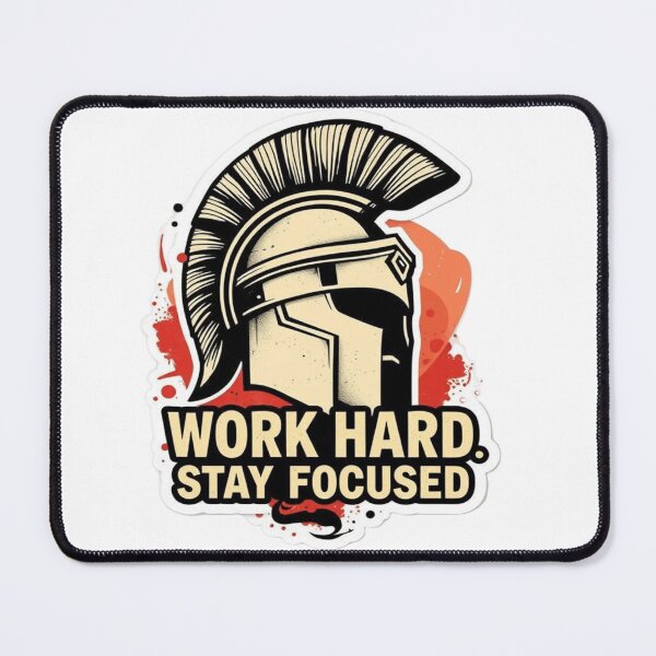Item preview, Grind and Glow: Work Hard, Stay Focused designed and sold by Lucky-Spring.