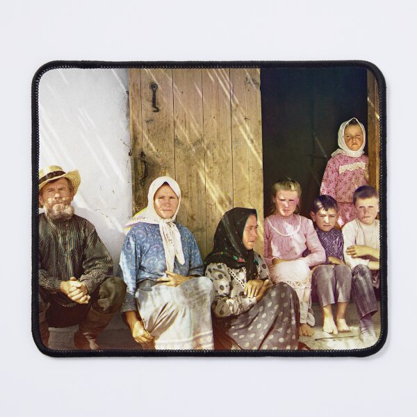 Item preview, Russian Peasant Family designed and sold by 19th Century in Color.