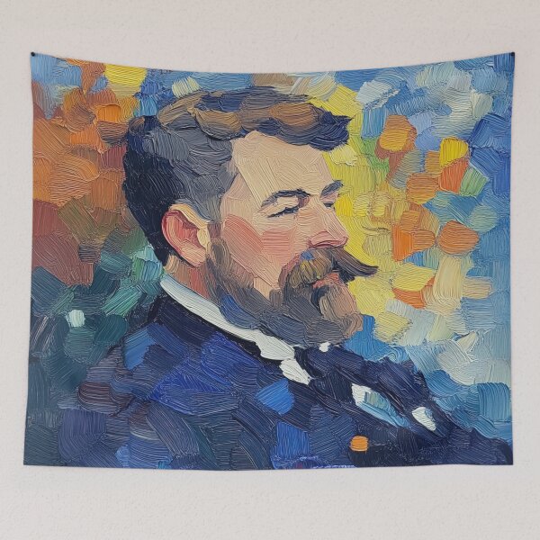 Item preview, Chester A. Arthur | Post-impressionist painting style designed and sold by ComicsFactory.