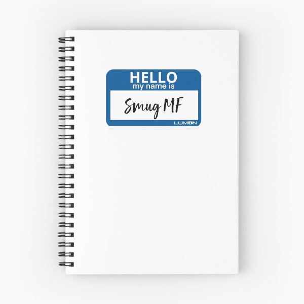 Item preview, Smug MF - Name Tag Patch – Severance Inspired Hello My Name Is Embroidered Badge designed and sold by Hello-FUBAR.
