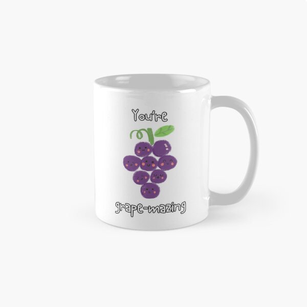 Item preview, Cute T shirt For Friends Kawaii Grape Shirt Gift For Friend Funny Pun Meme Gift For Chef T-Shirt designed and sold by LaughingFits.
