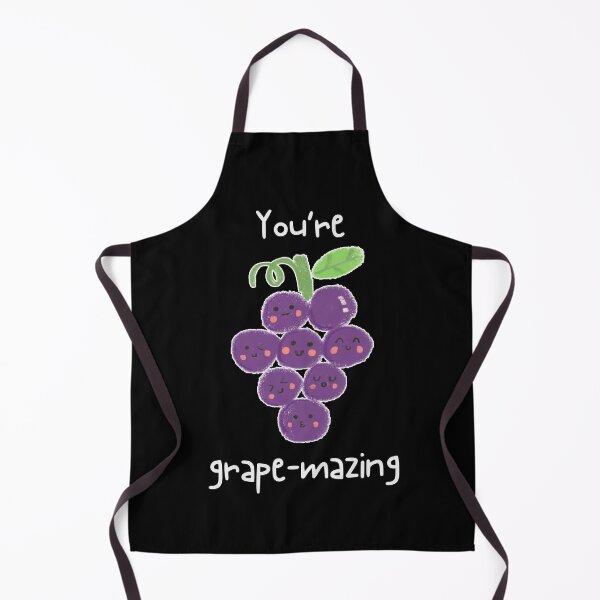 Item preview, Cute T shirt For Friends Kawaii Grape Shirt Gift For Friend Funny Pun Meme Gift For Chef T-Shirt designed and sold by LaughingFits.