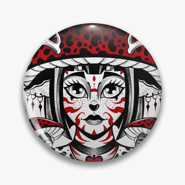 Item preview, Woman and nature, being of the forest with mushrooms designed and sold by 7Delamancha.