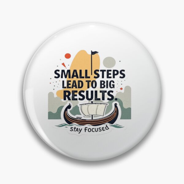 Item preview, Small Steps, Big Dreams: Progress Over Perfection  designed and sold by Lucky-Spring.