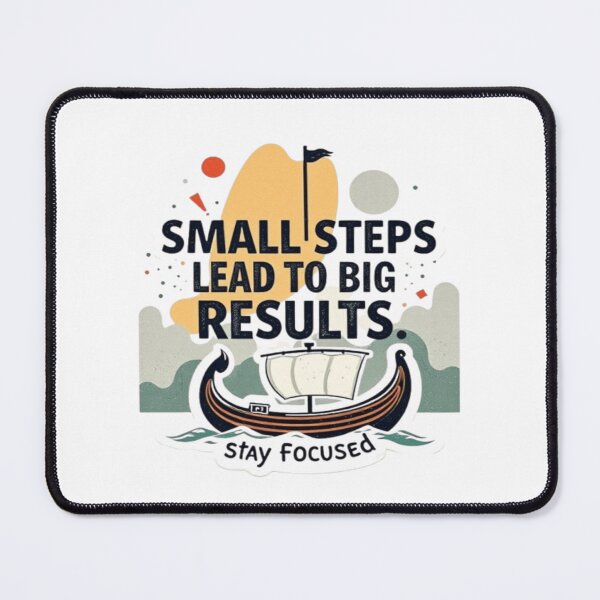 Item preview, Small Steps, Big Dreams: Progress Over Perfection  designed and sold by Lucky-Spring.