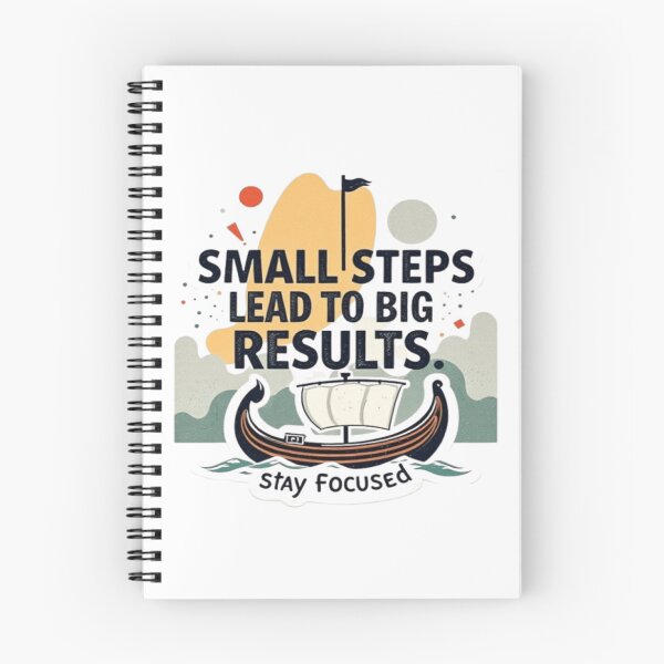 Item preview, Small Steps, Big Dreams: Progress Over Perfection  designed and sold by Lucky-Spring.