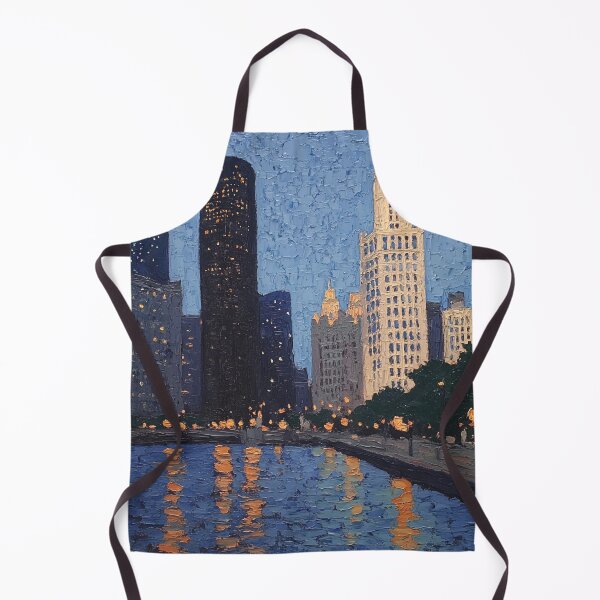 Item preview, Chicago | Post-impressionist painting style designed and sold by ComicsFactory.