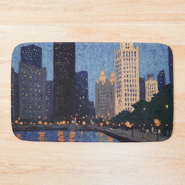 Item preview, Chicago | Post-impressionist painting style designed and sold by ComicsFactory.