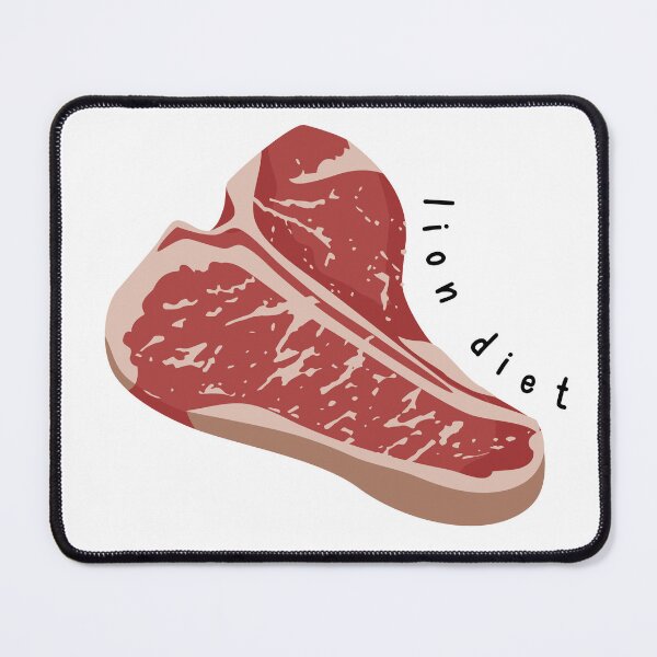 Item preview, Lion Diet - Eat meat! designed and sold by Carnivore-us.