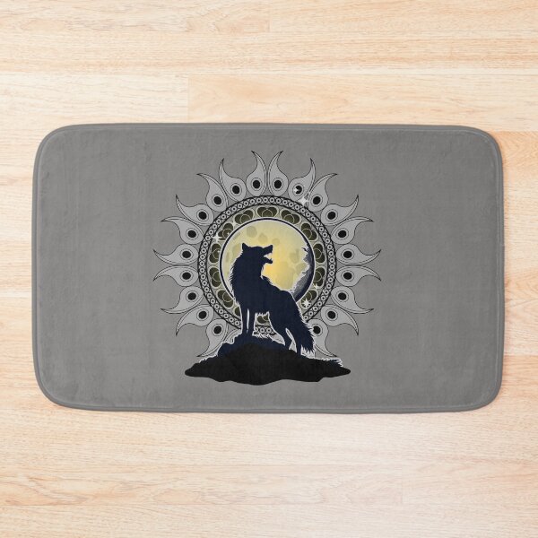 Item preview, Mandala Wolf Moon designed and sold by joztees.