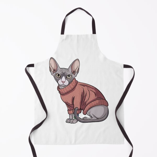Item preview, Sphynx Cat in Cozy Sweater designed and sold by WildlifeInc.