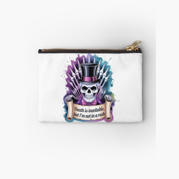 Item preview, Top Hat Skeleton with Witty Death Quote designed and sold by Bliss Find And Design.