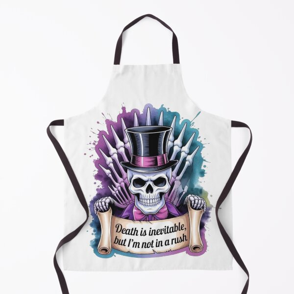 Item preview, Top Hat Skeleton with Witty Death Quote designed and sold by Bliss Find And Design.