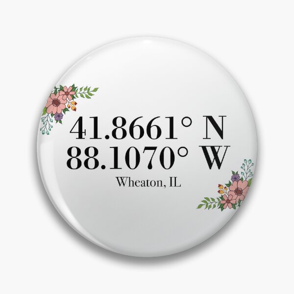 Item preview, Wheaton, IL Coordinates designed and sold by mynameisliana.