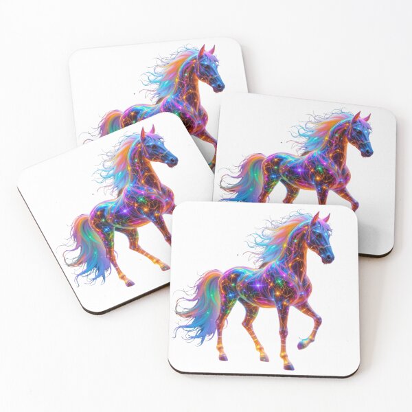Item preview, Majestic Neon Horse designed and sold by GloriousArtSKD.