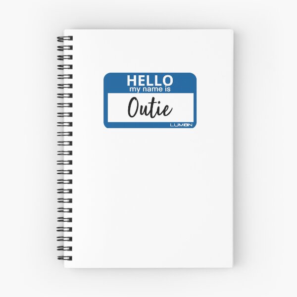 Item preview, Outie - Name Tag Patch – Severance Inspired Hello My Name Is Embroidered Badge designed and sold by Hello-FUBAR.