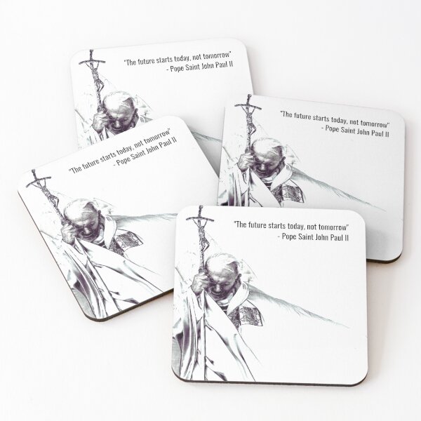 Item preview, Pope Saint John Paul II Quotes designed and sold by Positivine Co..
