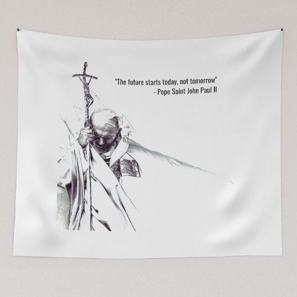 Item preview, Pope Saint John Paul II Quotes designed and sold by Positivine Co..