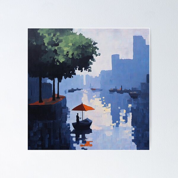 Item preview, Chittagong | Post-impressionist painting style designed and sold by ComicsFactory.