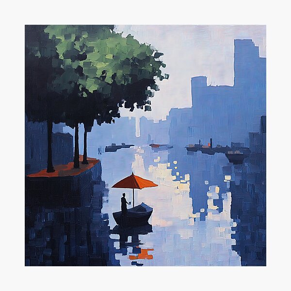 Item preview, Chittagong | Post-impressionist painting style designed and sold by ComicsFactory.