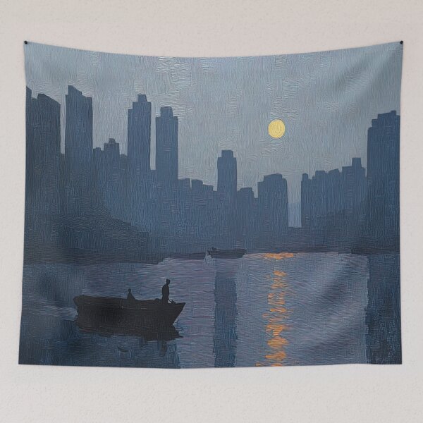 Item preview, Chongqing | Post-impressionist painting style designed and sold by ComicsFactory.